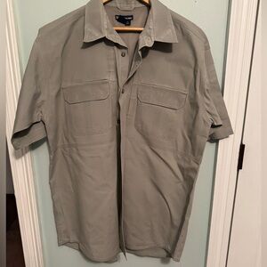 5.11 Tactical Tan Short Sleeve Button up shirt Sz XL